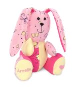 krolik pluszak z ubranek dzieczecych